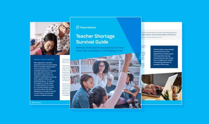 teacher shortage survival guide ebook cover