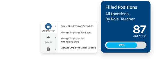 PowerSchool Unified Operations product feature callout