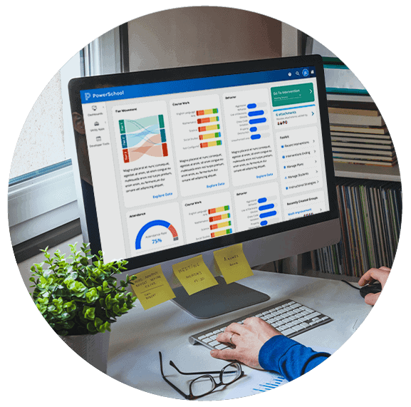 unified insights user interface screengrab showing actionable k-12 data insights