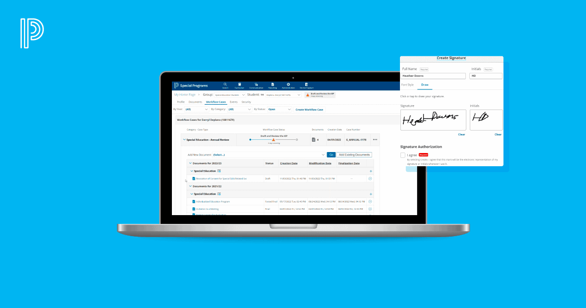 PowerSchool Special Programs Digital Signature | PowerSchool