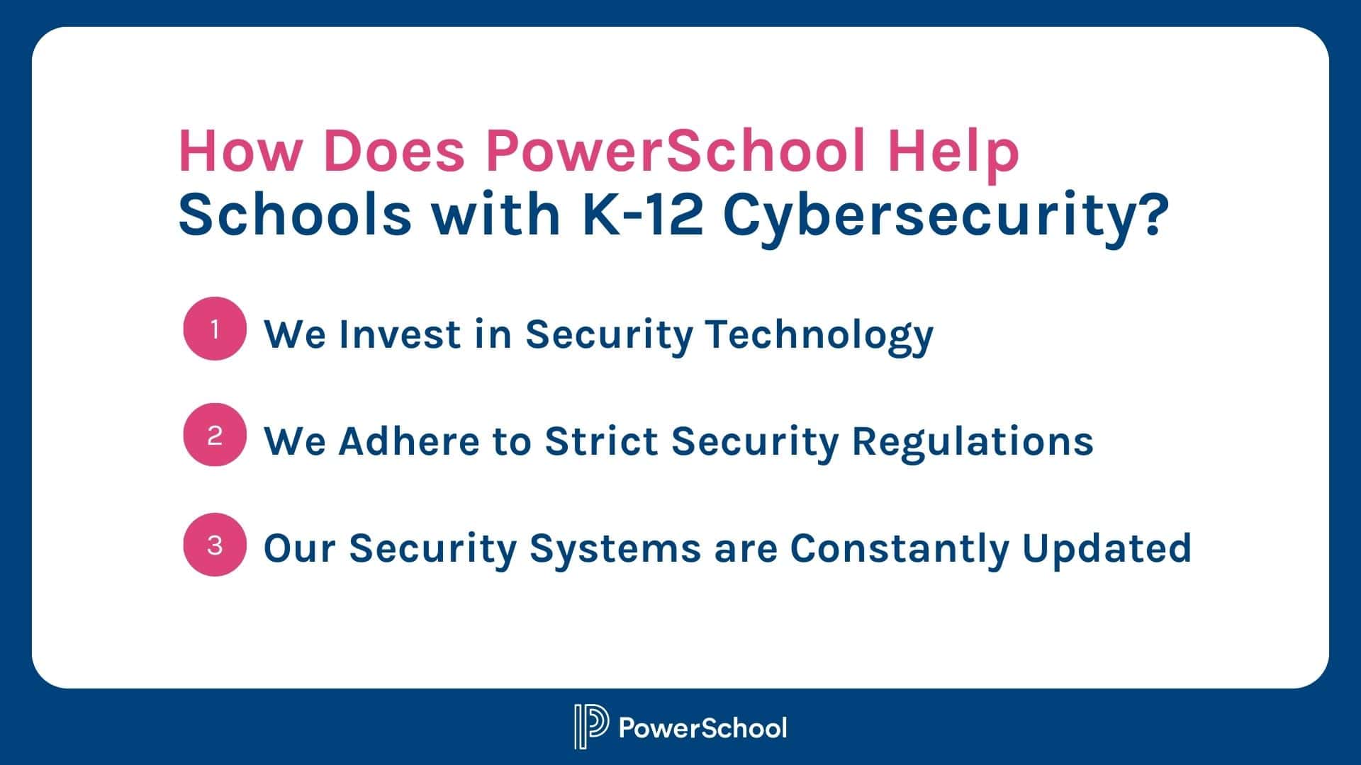 How Does PowerSchool Help Schools with K-12 Cybersecurity?