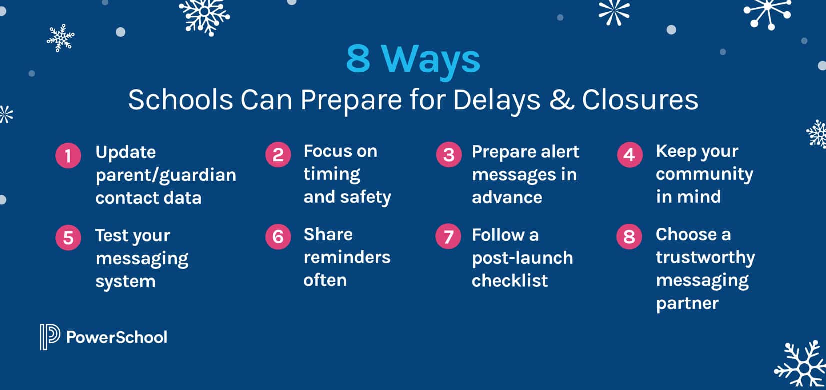 8 Ways Schools Can Prepare for Snow Delays or Closures