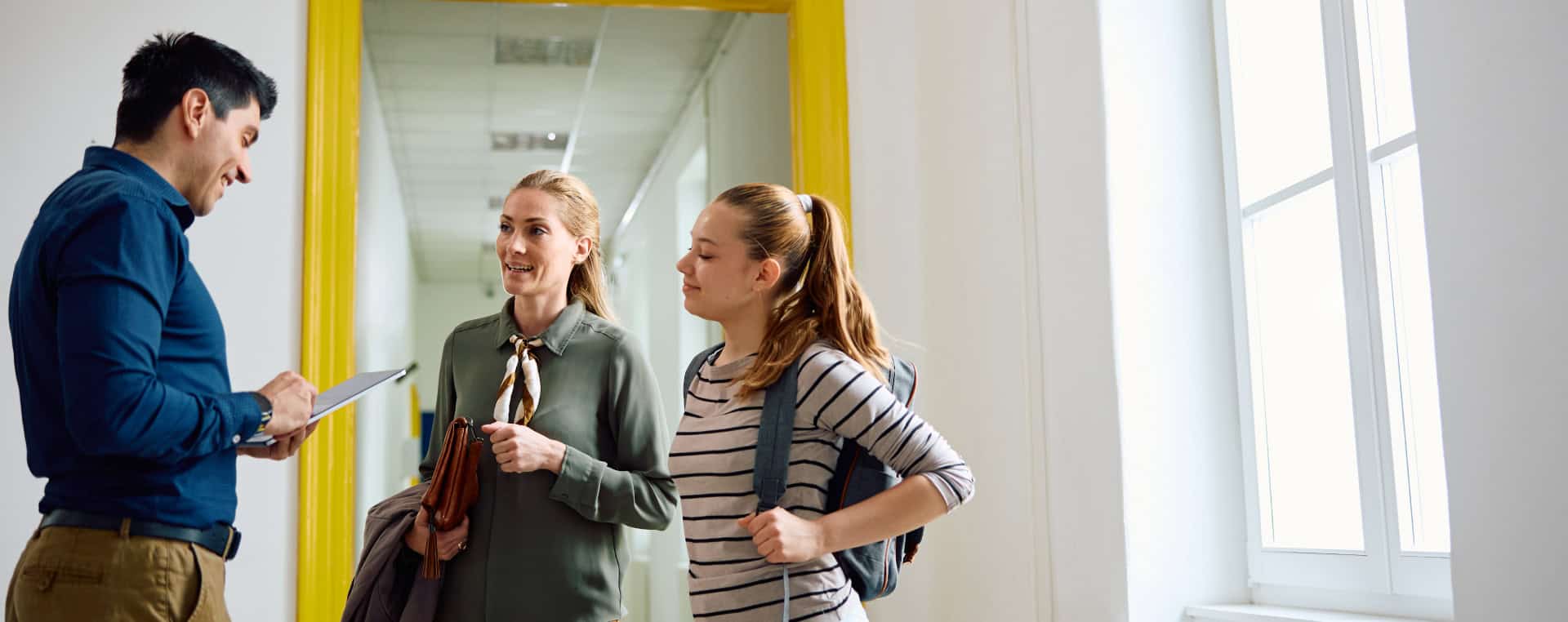 families communicate with school staff