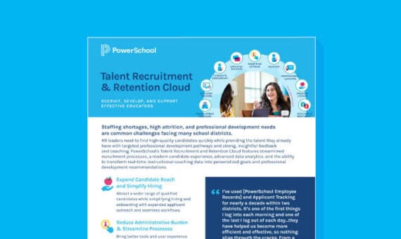 Talent Recruitment & Retention flyer thumbnail