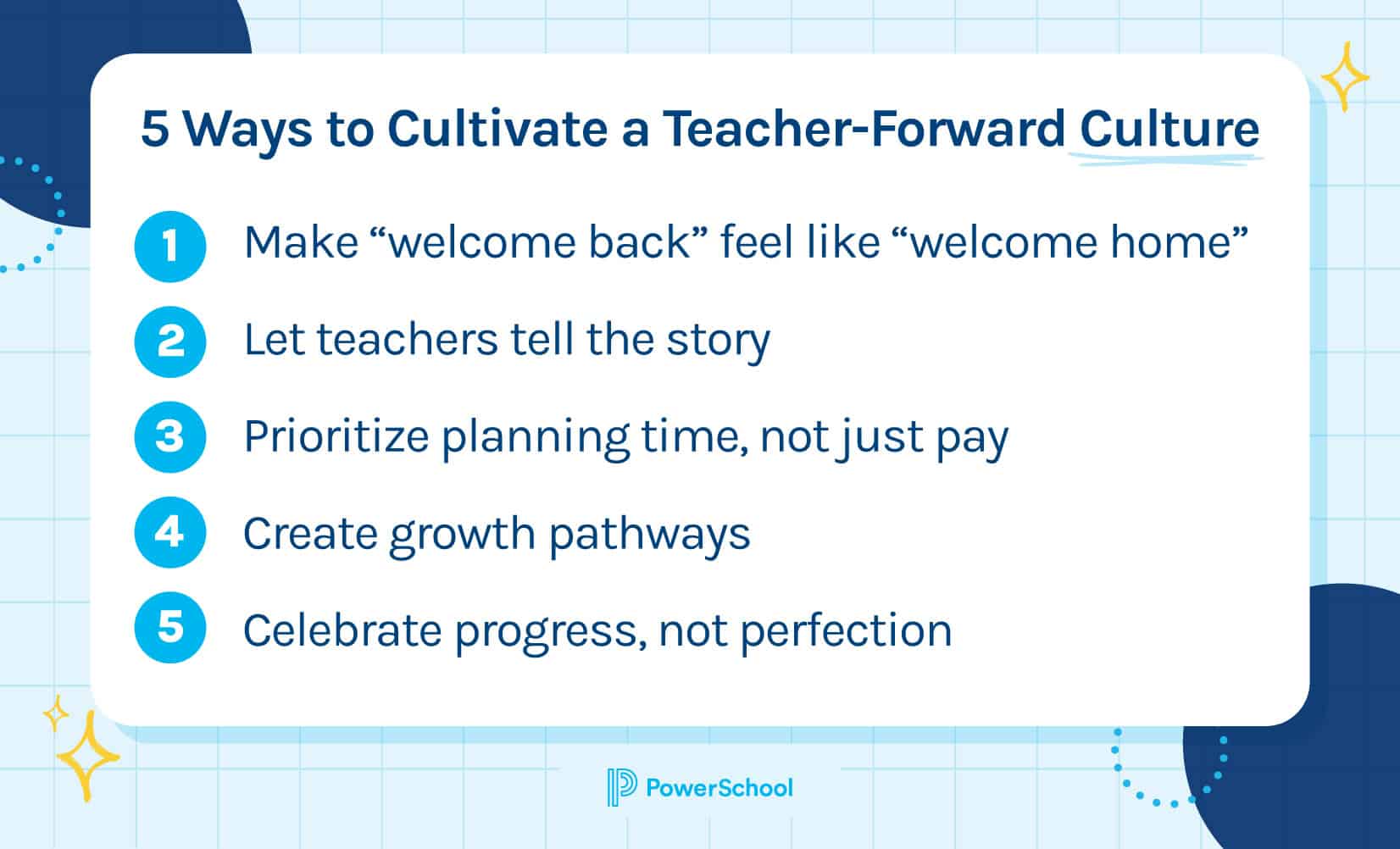5 ways to cultivate a teacher-centric culture
