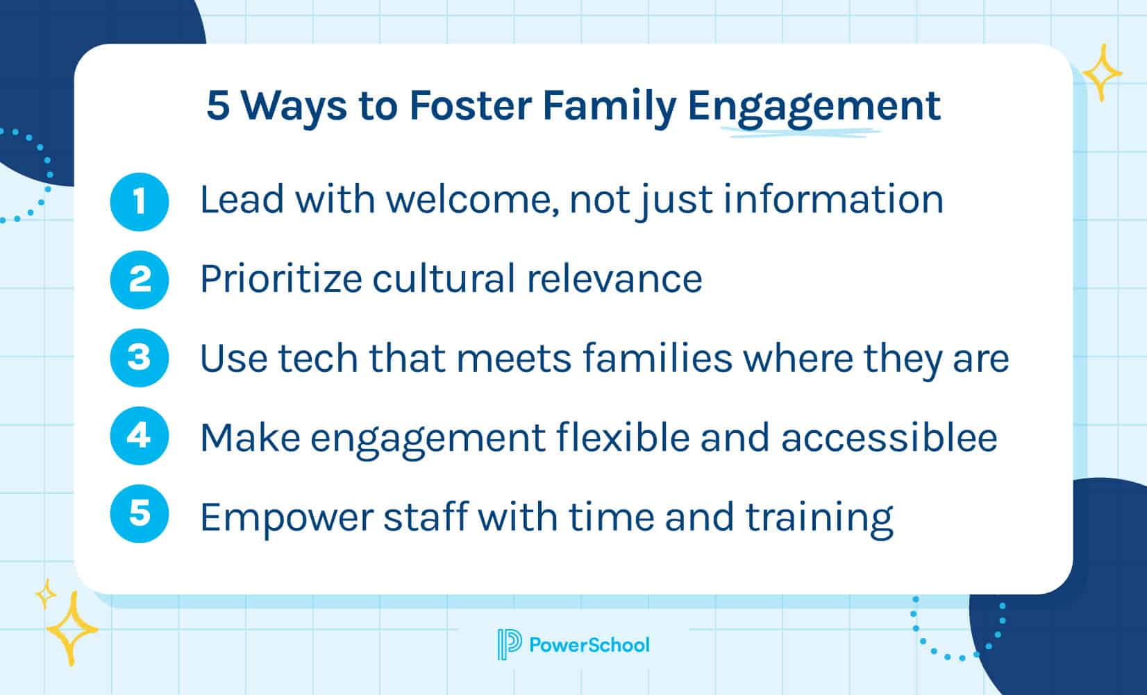 5 ways to foster family engagement at back to school