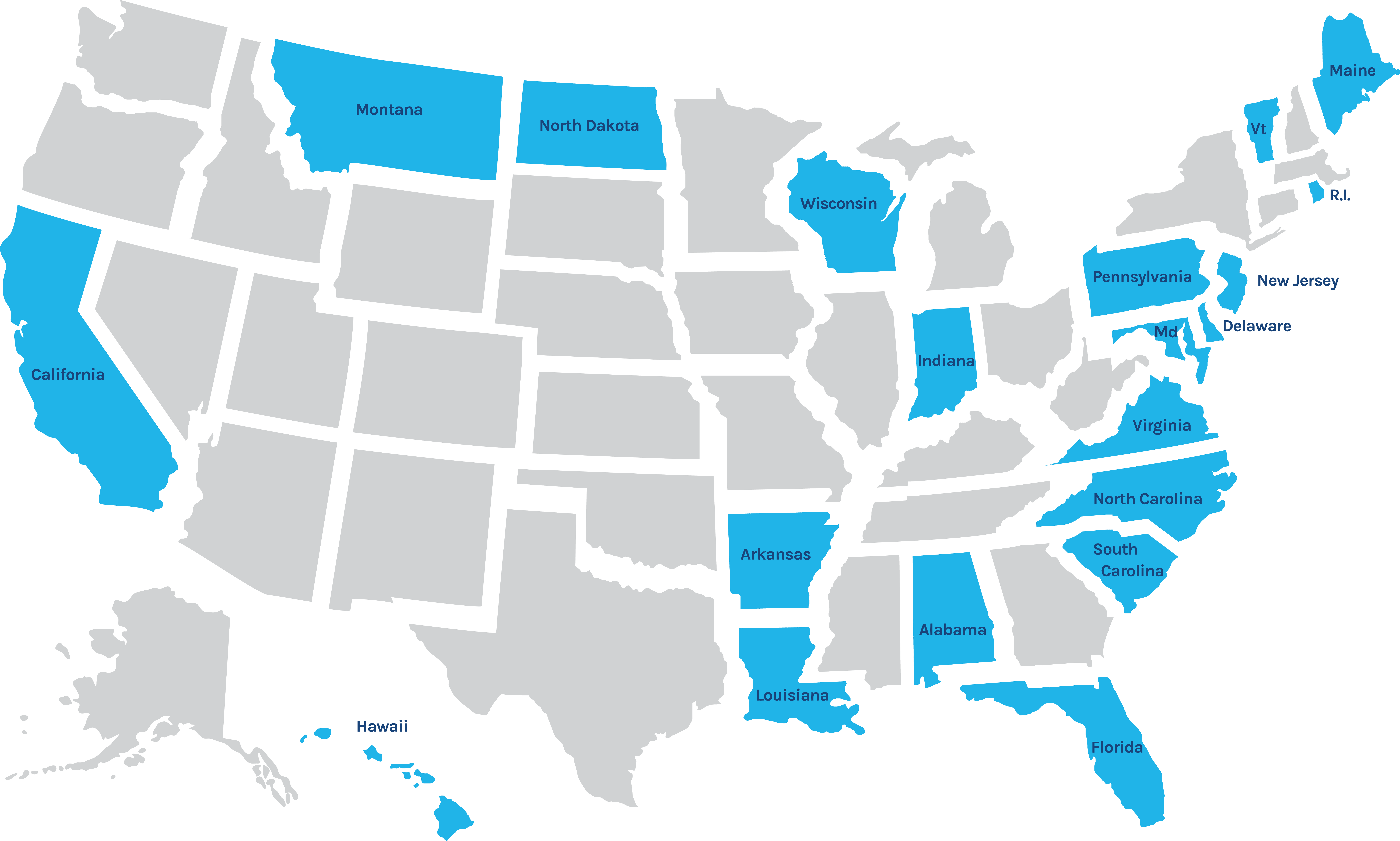 Maps of States